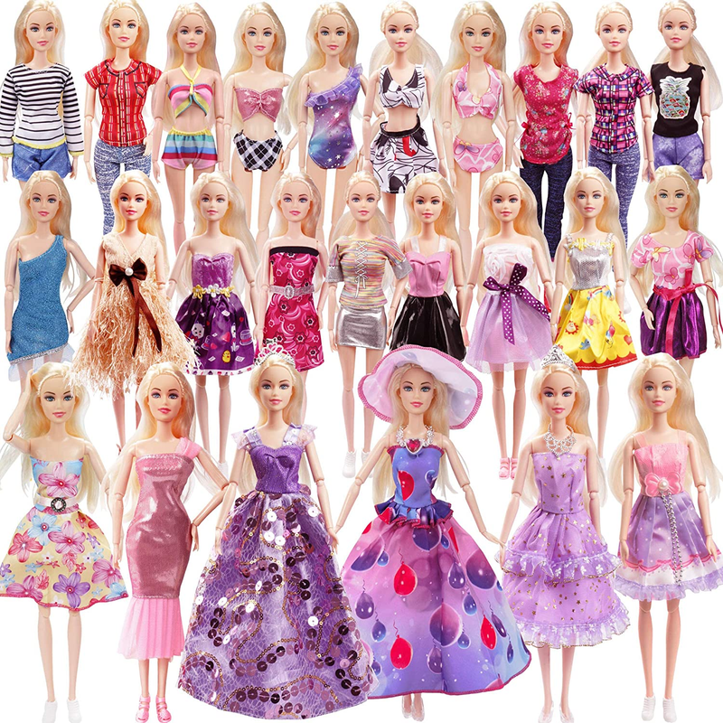 36 doll clothes and accessories set Suit for 11.5 inch dolls A great girl gift