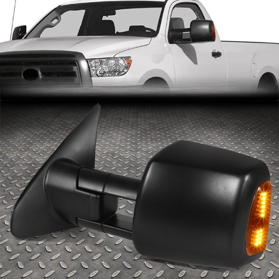 [Питание+обогрев+Сигнал поворота]Для левого бокового зеркала заднего вида Toyota Tundra 07-21