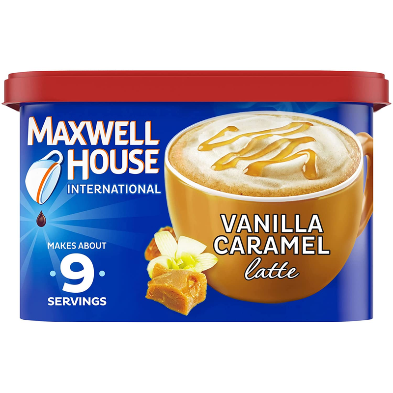 International Vanilla Caramel Latte Caf&eacute;-Style Instant Coff