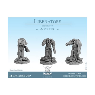 HiTech Mini Sci-Fi Mini 28mm Akriel Pack New