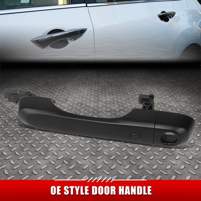 ДЛЯ 15-22 JEEP RENEGADE ЧЕРНАЯ ТЕКСТУРИРОВАННАЯ РУЧКА ТЯГИ ПЕРЕДНЕЙ ЛЕВОЙ ДВЕРИ со СМАРТ-КЛЮЧОМ