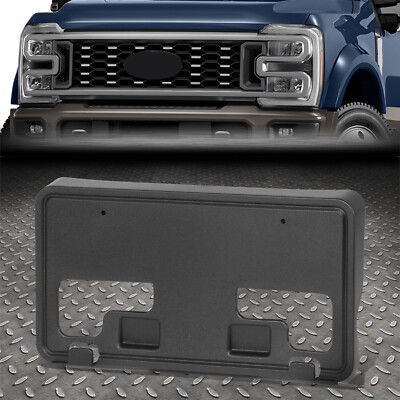 Для 23-24 Ford F-250 F-350 F-450 Super Duty Черный кронштейн крепления номерного знака