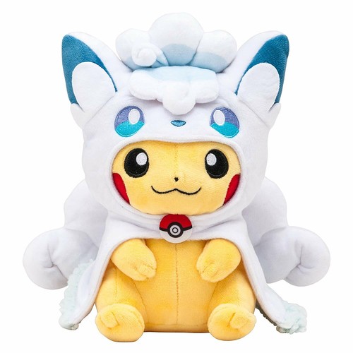 ポケモン - るっち Pokemon Center Original Plush Doll Alolan Vulpix Poncho