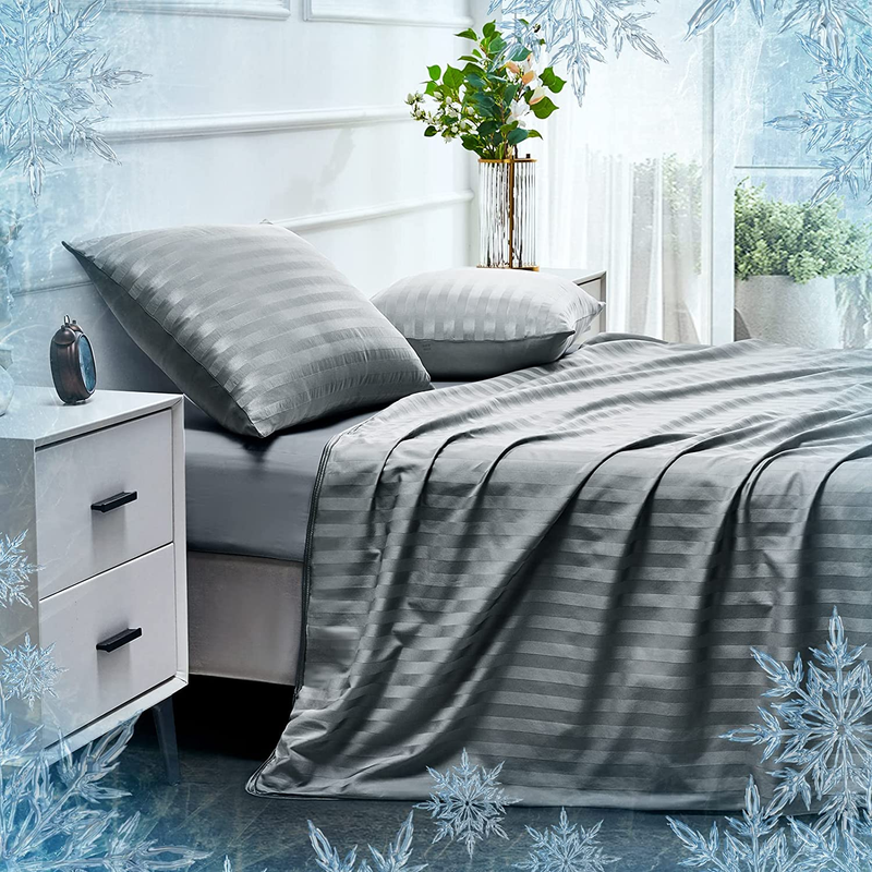 Revolutionary Cooling Blanket King, Absorbs Heat to Keep Body Cool for Night Swe