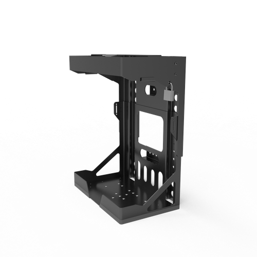 Adjustable Backpack Blower Sprayer Rack for Open & Enclosed Landscape Trailer