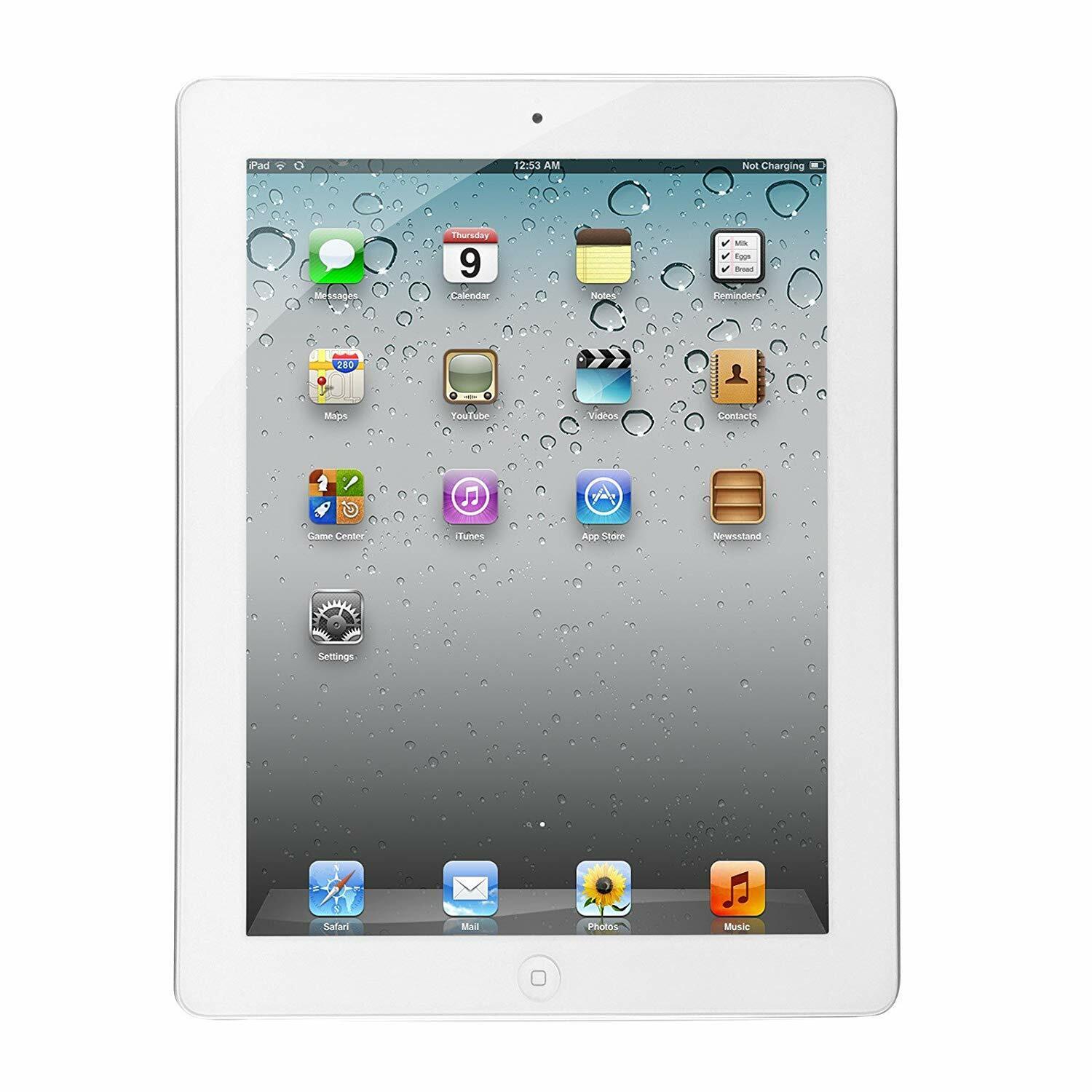 Apple iPad 2,3,4 (16GB,32GB,64GB,128GB), Wi-Fi Unlocked - 9.7in - iOS 9.0 Apple iPad 2,3,4 (16GB,32GB,64GB,128GB), Wi-Fi Unlocked - 9.7in - iOS 9.0