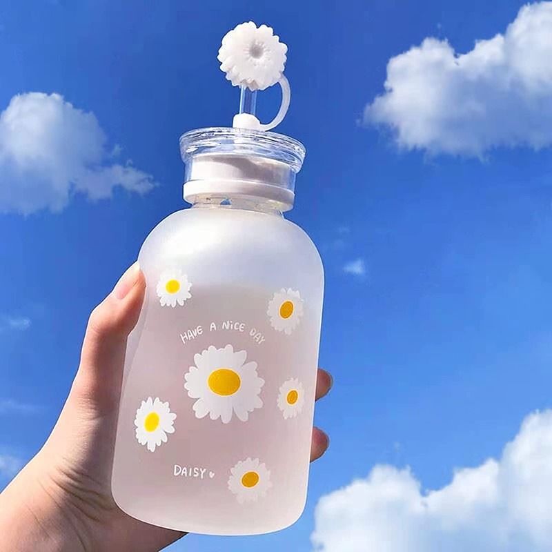Aesthetic Cute Water Bottles For Women Portable Ka