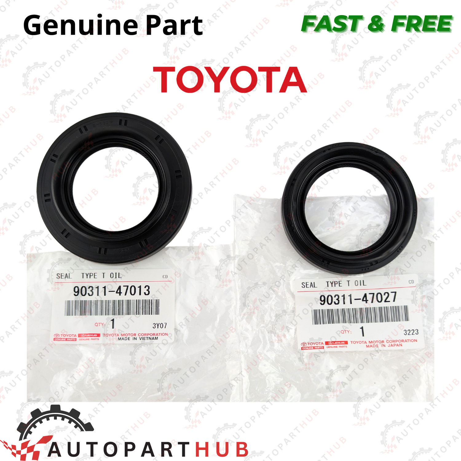 2003-2009 Toyota 4Runner Lexus Front Drive Axle Oil Seal