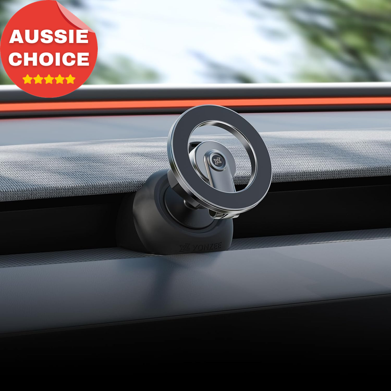 Magnetic Phone Mount Tesla Model Y Model 3 2024 Dashboard Holder 360° Rotate