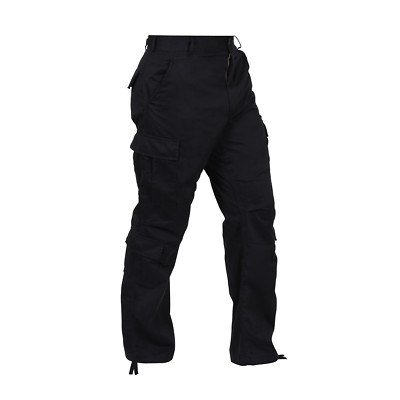 Black VINTAGE PARATROOPER FATIGUES Military BDU Army Navy