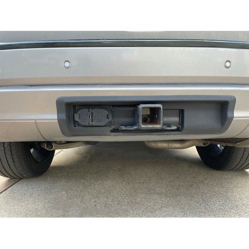 For 2011-2022 Jeep Grand Cherokee Steel Rear Trailer Hitch Receiver Hitch Bezel