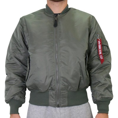 ALPHA INDUSTRIES ALPHA INDUSTRIES MA-1 BOMBERJACKE HERREN VINTAGE GREEN 100101 432