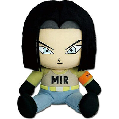 Dragon Ball Super Android 17 Sitting Plush Toy