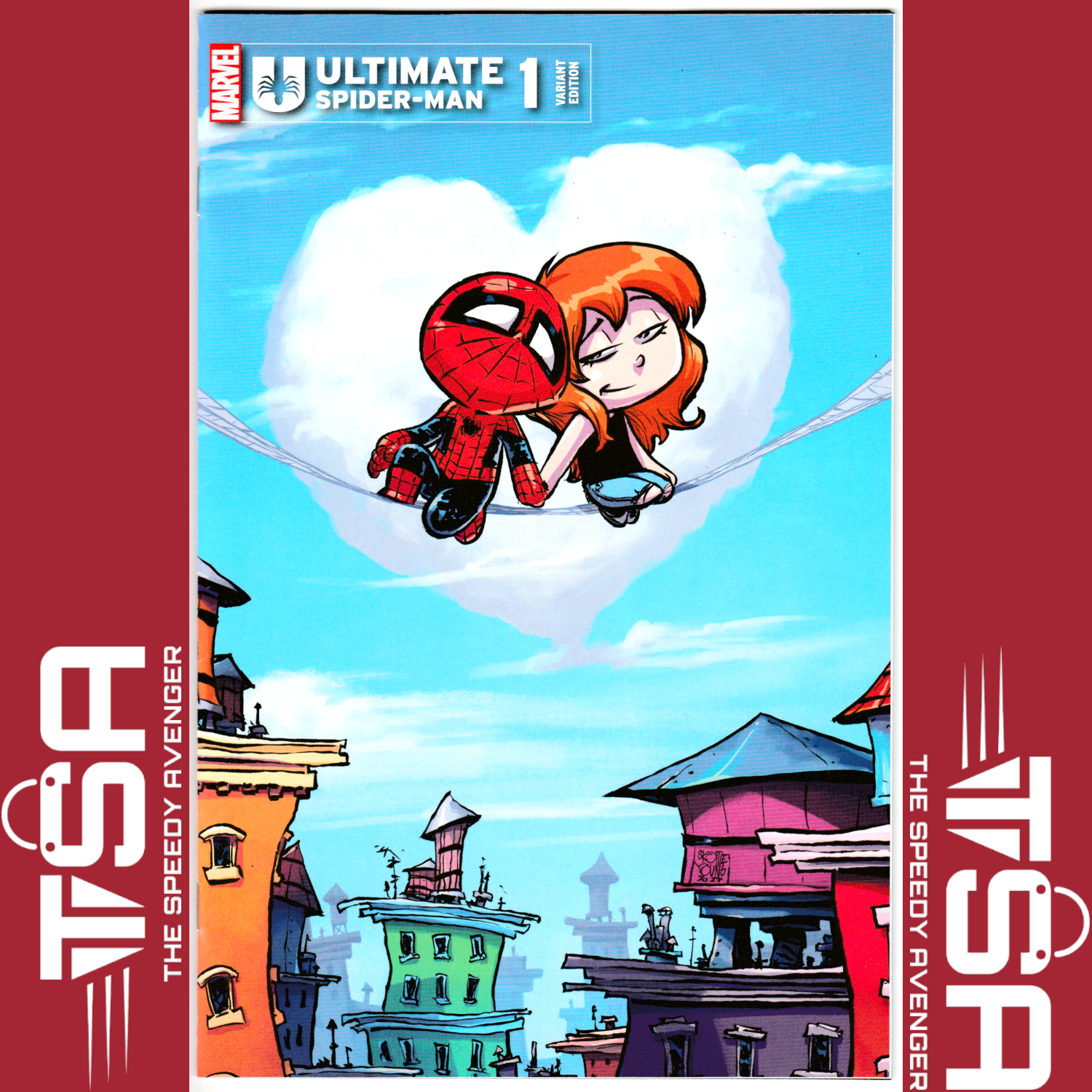 ULTIMATE SPIDER-MAN #1 Skottie Young Color Trade Variant Exclusive Limited 2024