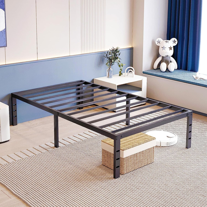 12 Inch Metal Platform Bed Frame No Box Spring Needed Mattr