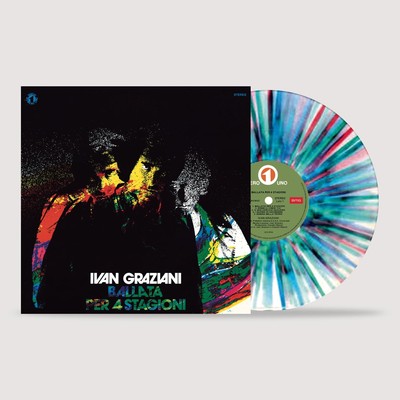 Ivan Graziani Ballata per 4 stagioni (splatter white/red/blu (Vinyl) (UK IMPORT)