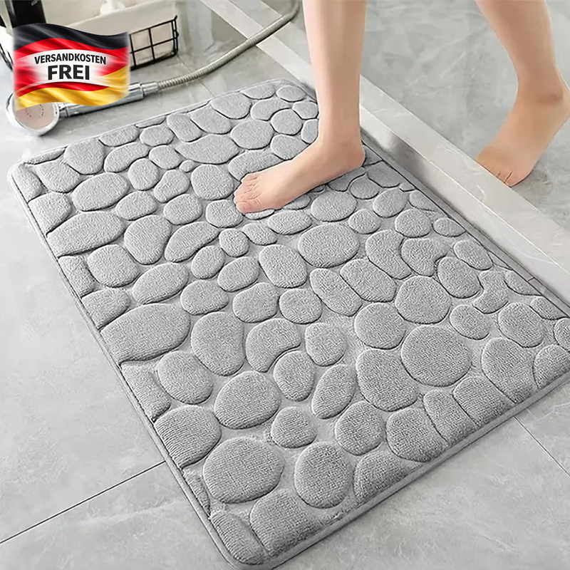 Badematte Memory Foam rutschfest saugfähig maschinenwaschbar 40 x 60 cm