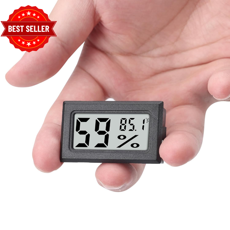 Mini Hygrometer Thermometer Digital Indoor Humidity Gauge Monitor with Temperatu