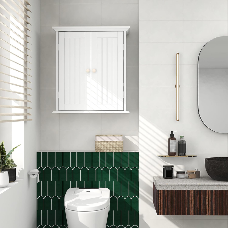 Bathroom Wall Cabinet, Over The Toilet Space Saver Storage Cabinet, Medicine Cab