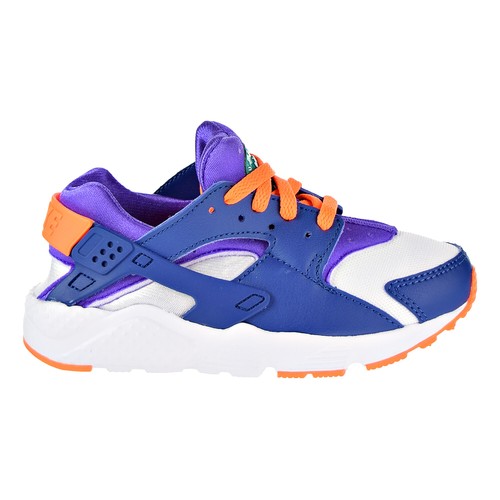 Кроссовки для бега Nike Huarache Little Kids White-Cone-Gym Blue 704949-111