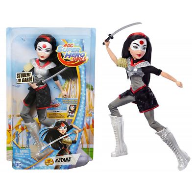 DC Super Hero Girls FDJ30 Katana Action Figure Doll | eBay