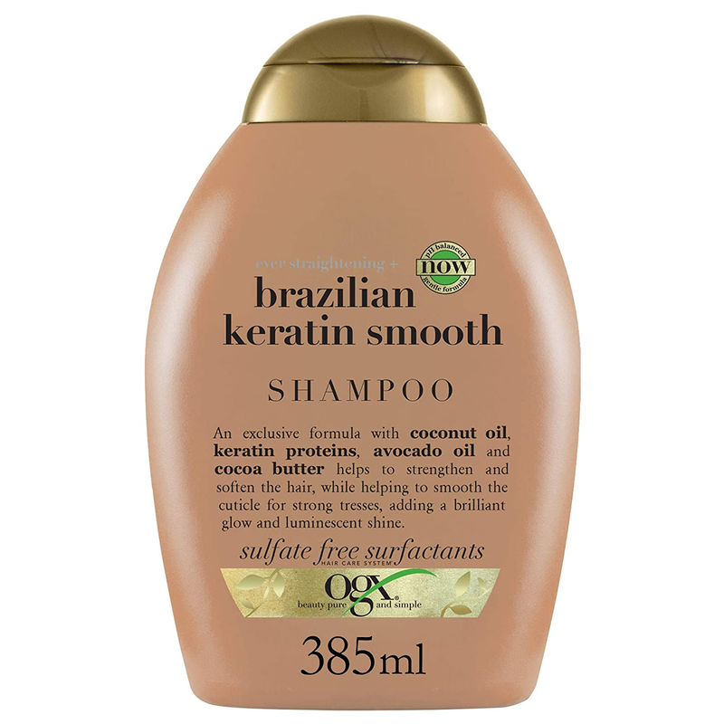Ever Straightening + Brazilian Keratin Therapy Smoothing Shampoo with Cocon
