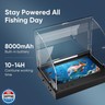 Underwater Fishing Camera 5 Inch, 1000TVL IPS Monitor Fish Finder, Wide Angle IP68 Waterproof, Infrared Night Vision with 65ft Cable for Ice, River and Boat-S1