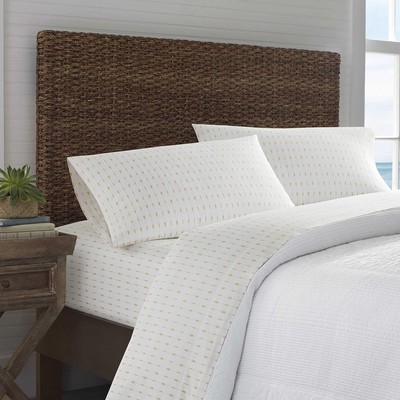 Tommy Bahama - Queen Sheets, Cotton Percale Bedding Set, Crisp & Cool, Stylish H