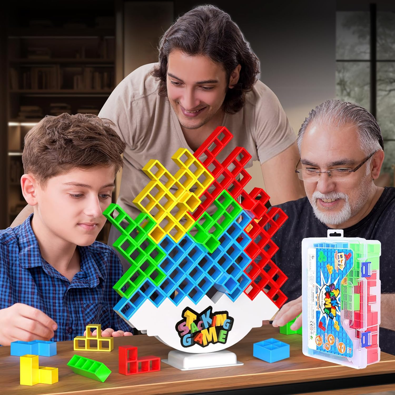 For Adult & Kids, Stack Attack Board Games For Family...
