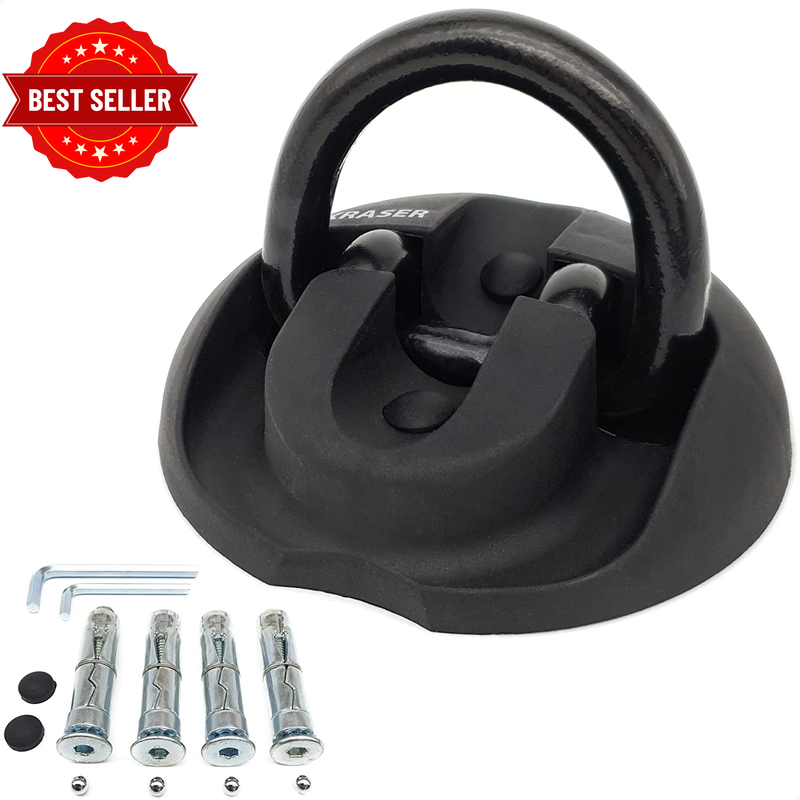 KR804 Security Anchor, Ground & Wall Anti-Theft Motorcycle Fixation Solid Lock, 