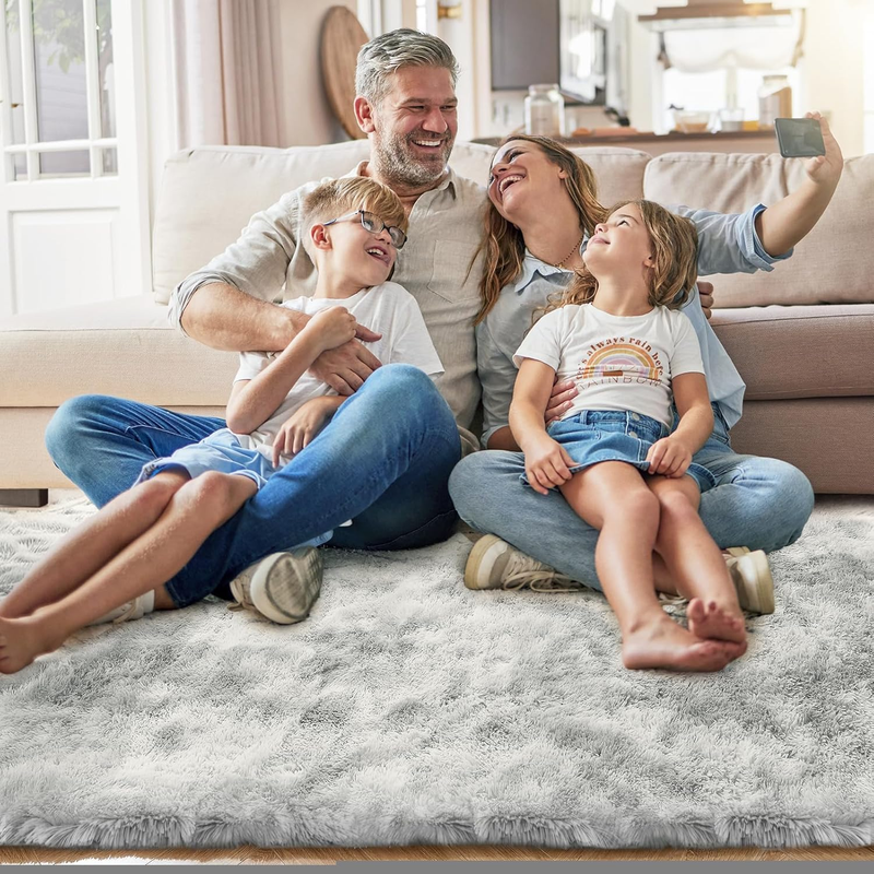Area Rug for Living Room, Ultra Soft Nursery Rugs for Bedrooms, 4x5.9 Fluffy Kid