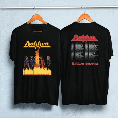 Dokken 1985 Rokken America Under Lock and Key Tour Shirt