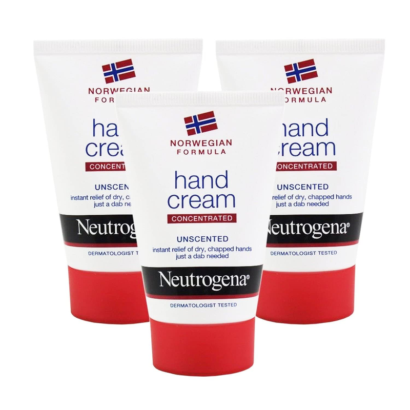 Neutrogena Concentrated Hand Cream, Unscented, Norwegian For