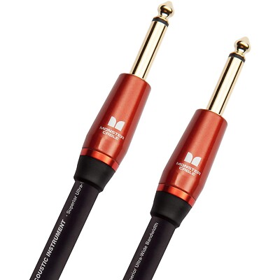Monster MACST2-21WW-U Prolink Acoustic Instrument Cable, 21ft, Straight-Straight