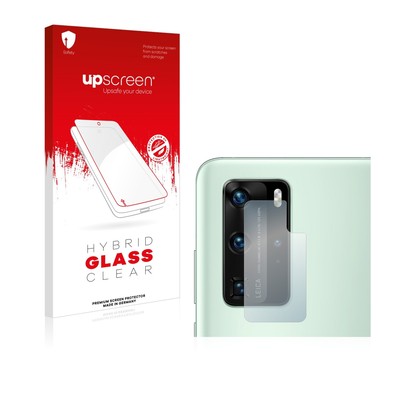 Dipos 2 Pellicole Protettive Posteriori Per Huawei P40 - Cristallo Trasparente, Taglio Laser Made In Germany, Anti Graffio