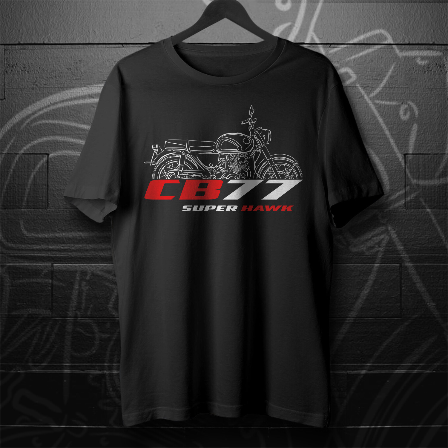 Tシャツ・カットソー HONDA MOTORCYCLE Super Cub Short Sleeve Black Classic Honda Super Cub Motorcycle T-Shirt | eBay