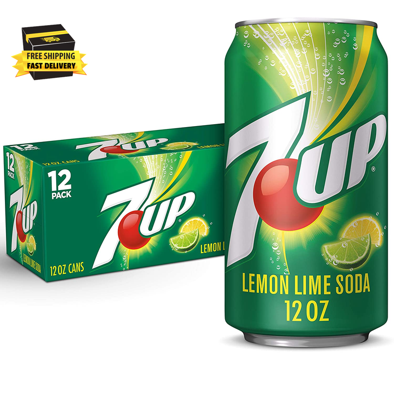Lemon Lime Soda, Naturally Flavored and Caffeine Free, 12 Fl Oz (Pack of 12) ⭐⭐⭐
