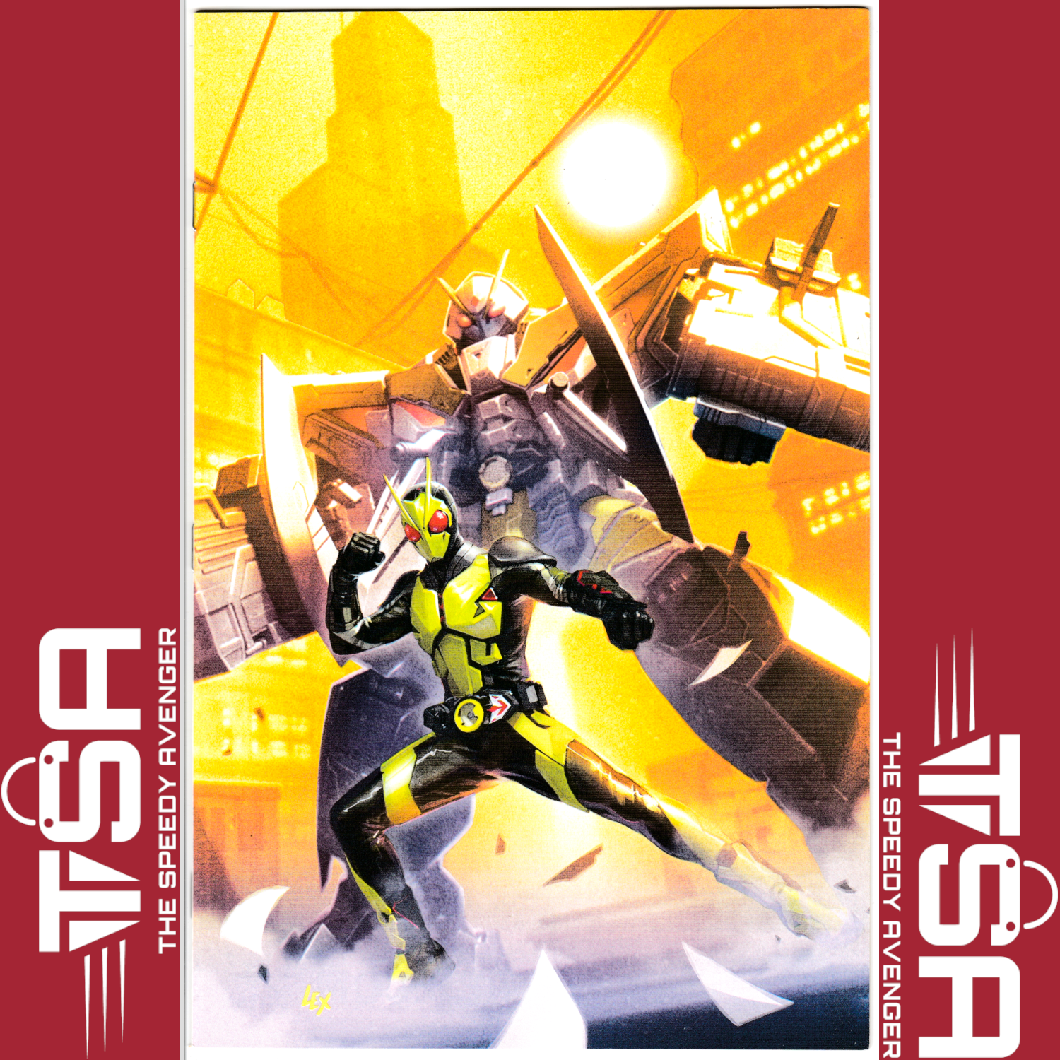 KAMEN RIDER ZERO ONE #4 Alex Roland Copic Virgin Variant 2023 Titan Comics