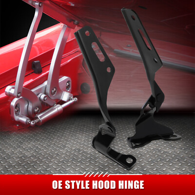 [2Шт] Для 03-07 Honda Accord Стальной шарнирный кронштейн капота с левой и правой стороны в стиле OE