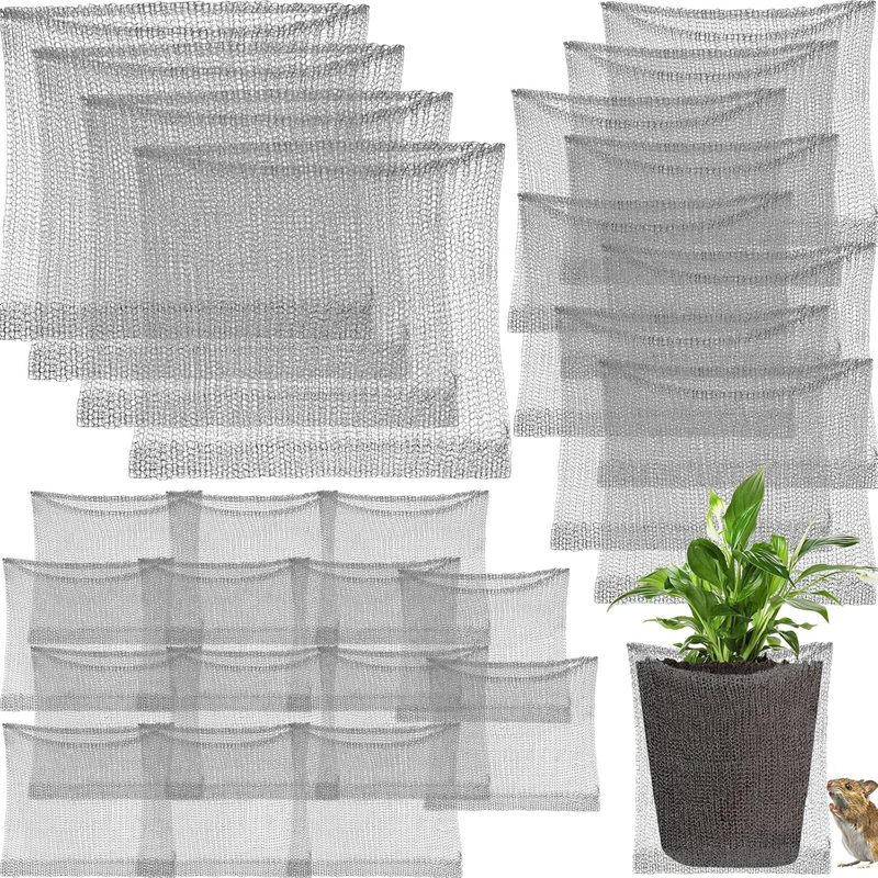 26 Pcs Root Guard Gopher Baskets Plant Wire Baskets Stainless Steel Plant Wire S