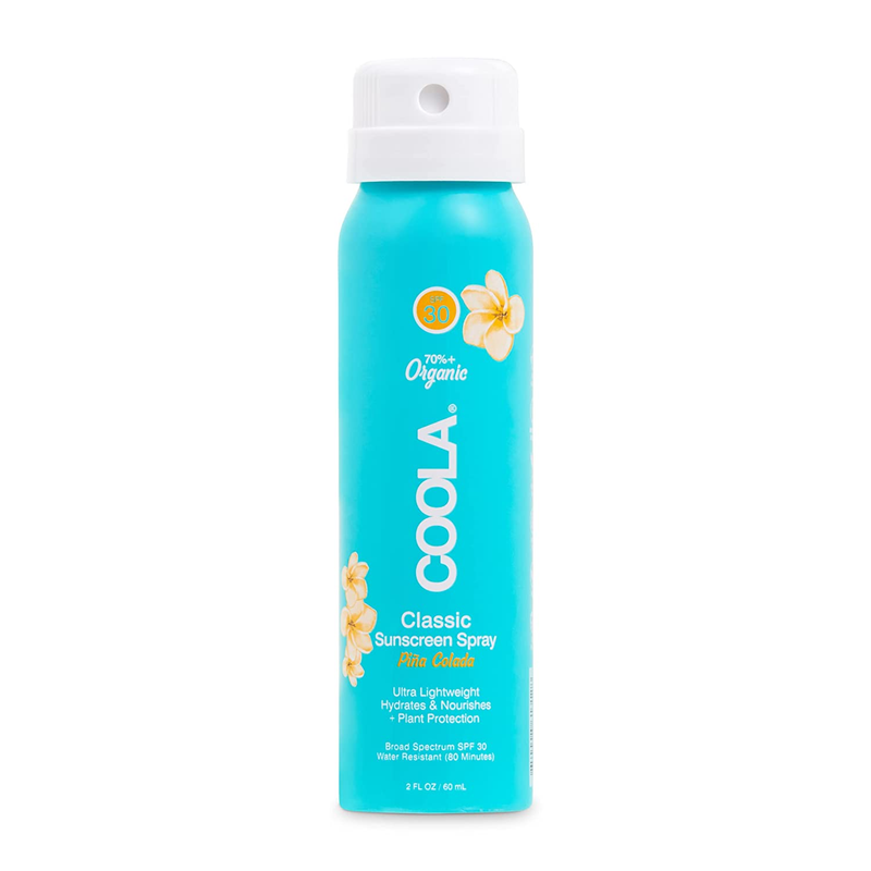 COOLA Organic Sunscreen SPF 30 Sunblock Spray, Dermatologist Tested Skin Care F