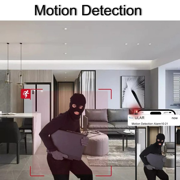 4K Hidden Camera Power Strip Audio WiFi Remote Viewing Spy Cam Wall Charger - Image 8