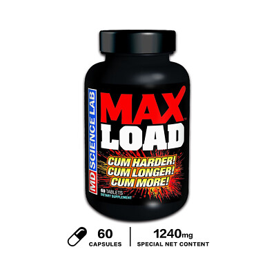 MD Science Lab Max Load - Muscle Energy, Testosteroe Booster - Horny Goat Weed