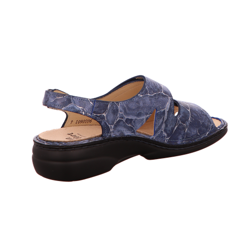 FINNCOMFORT FINNCOMFORT DAMEN SANDALETTEN 02560-637430 MILOS BLAU 669439