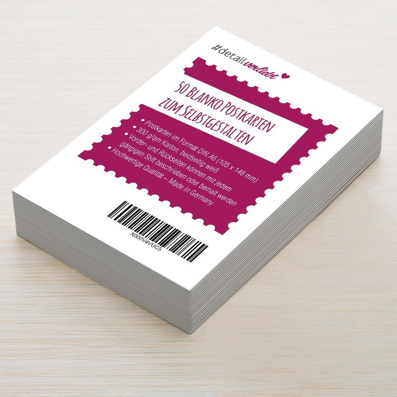 Vielseitige Postkarten Zum Selbstgestalten