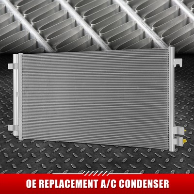 Для 21-24 Ford Mustang Mach-E OE Style Алюминиевый передний конденсатор переменного тока в сборе