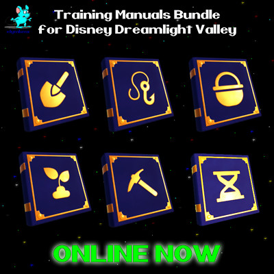 Training Manuals Books Items Materials for Disney Dreamlight Valley   ONLINE  
