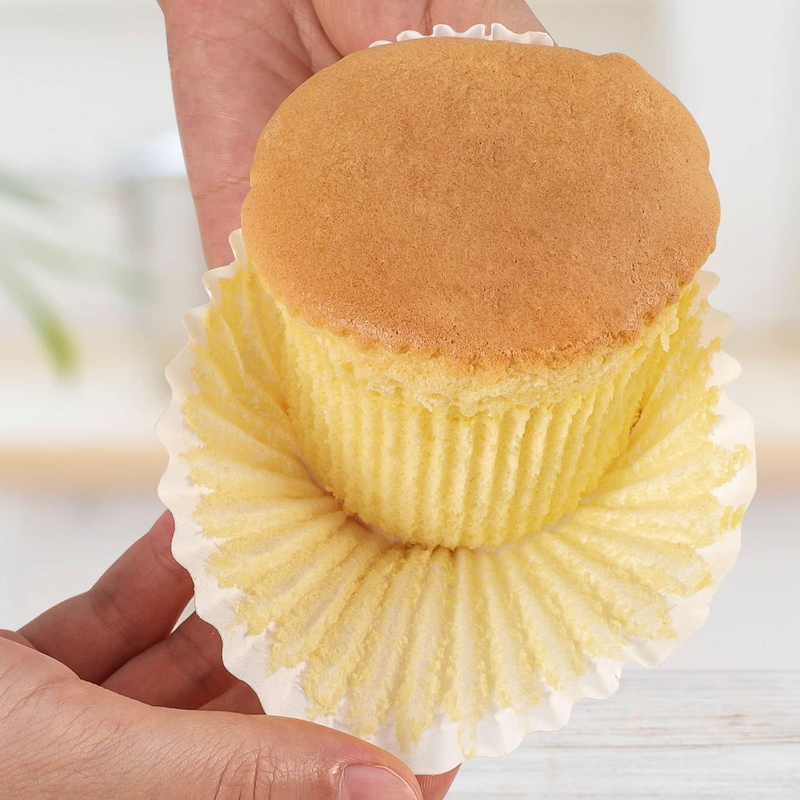 300 Count Jumbo Cupcake Liners White Gaint Muffin Liners Food Grade Baking Cups