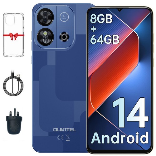 Oukitel C57S 8GB+64GB SIMフリーblack Amazon.com: OUKITEL C57S Unlocked Cell Phone Android 14-8GB