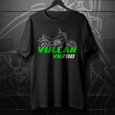 Kawasaki VN700 Vulcan 700 1985 - Motorcycle T-Shirt for Riders